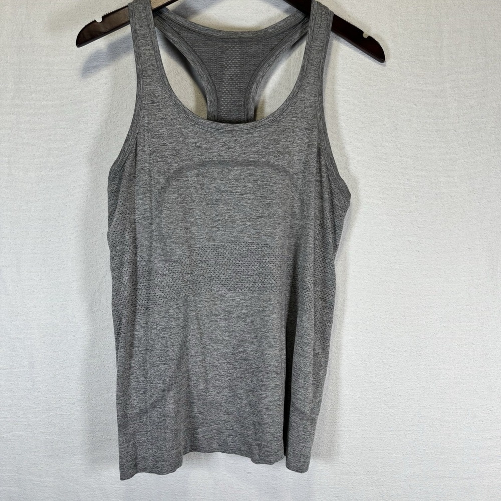 Lululemon Womens Sweat Life Crush "The Distance Tank Top" Grey 10